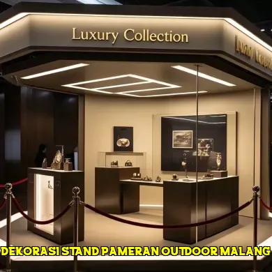 dekorasi stand pameran outdoor malang